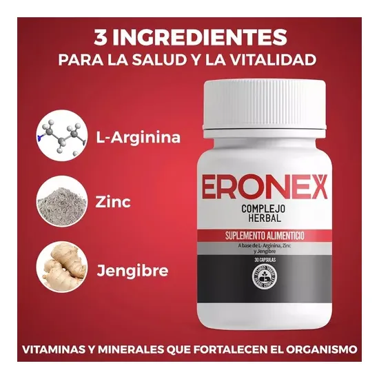 Eronex cápsulas para la próstata – vista 2
